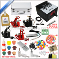 complete 4 tattoo machine gun kit,tattoo machine kit,starter tattoo machine kit with full tattoo accerssories